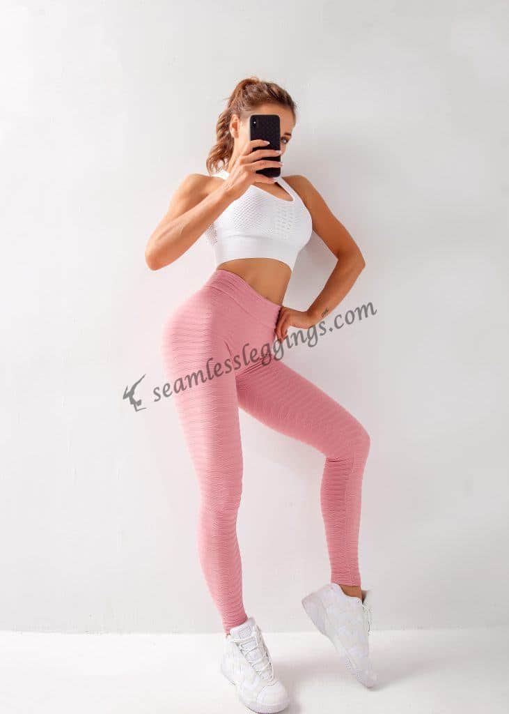 gym leggings with ruched bum