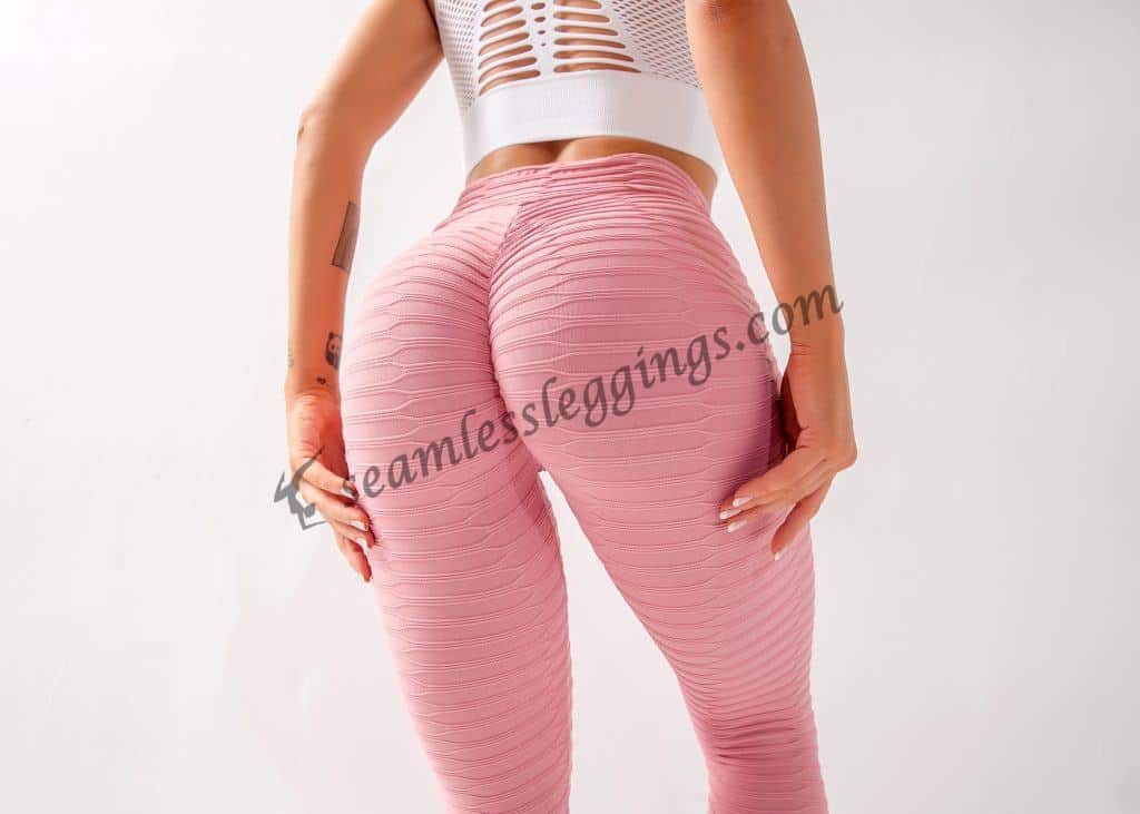 gym leggings with ruched bum