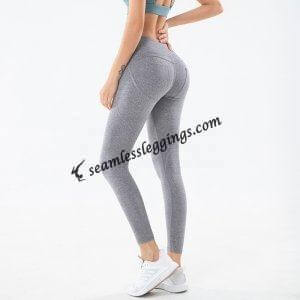 gym leggings with line under bum