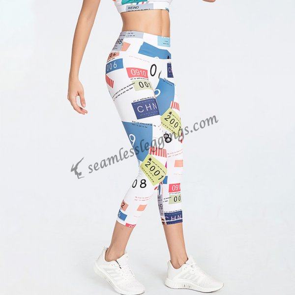 womens cropped fitness leggings manufacturer