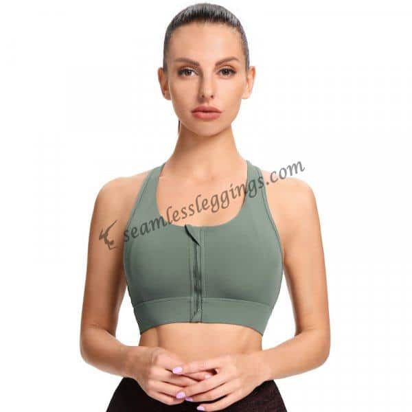 custom best front closure yoga bra