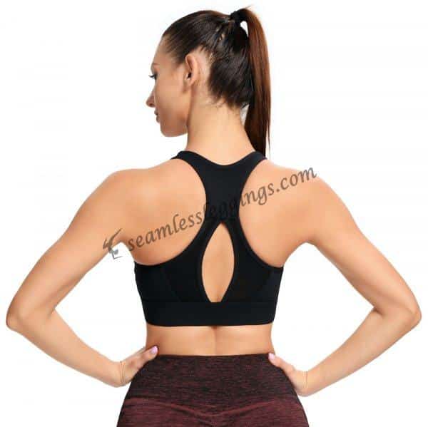zip front yoga bra manufacturer