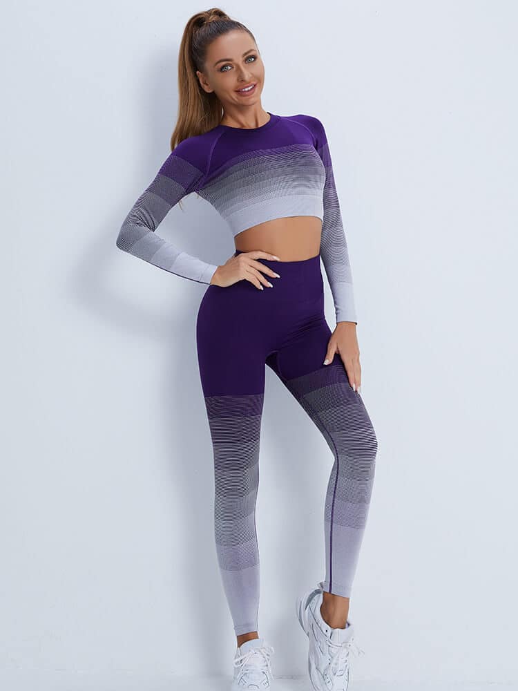 ombre high waisted leggings manufacturer