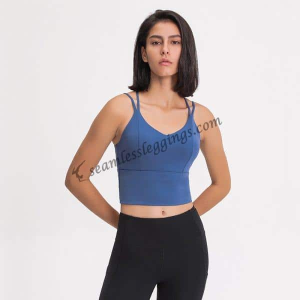 wholesale seamless fitted yoga tank top